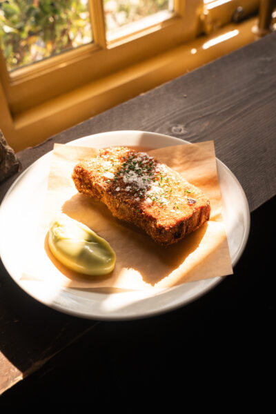 Spring menu at The Queen's Head in Broad Chalke, Wiltshire.