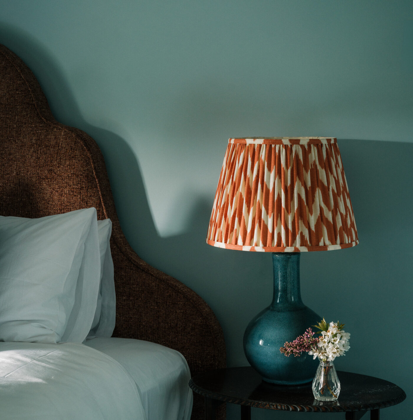 Bedrooms at The Queen's Head in Broad Chalke, Wiltshire.